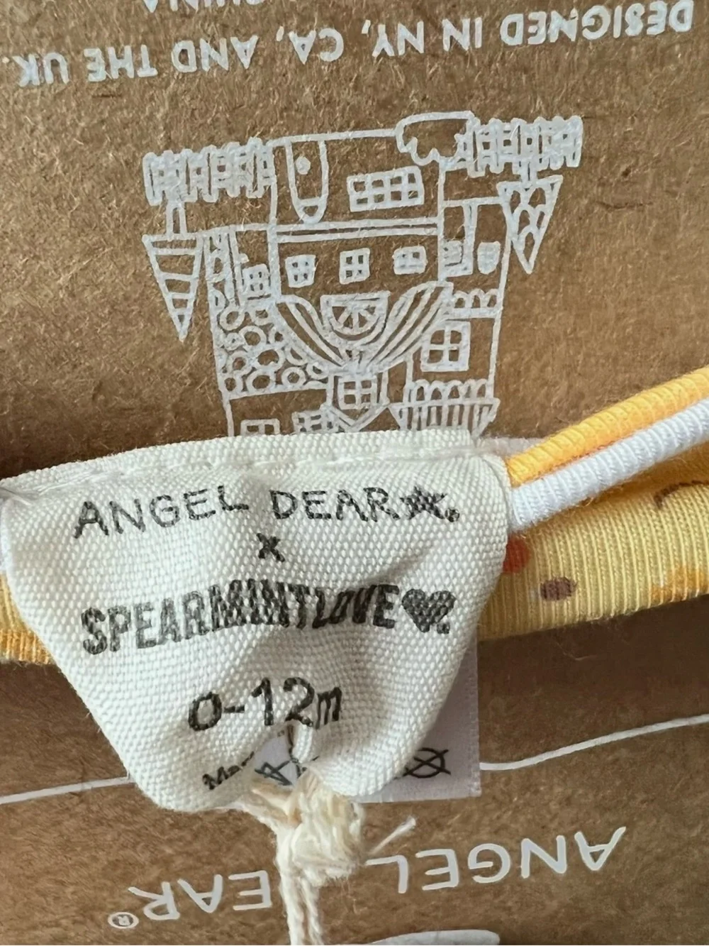 NWT Angel Dear X Spearmint Love Pastry Headband Size 0-12 Months
